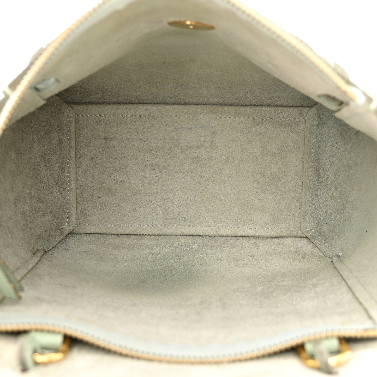 Grained Calfskin Nano Belt Bag Jade