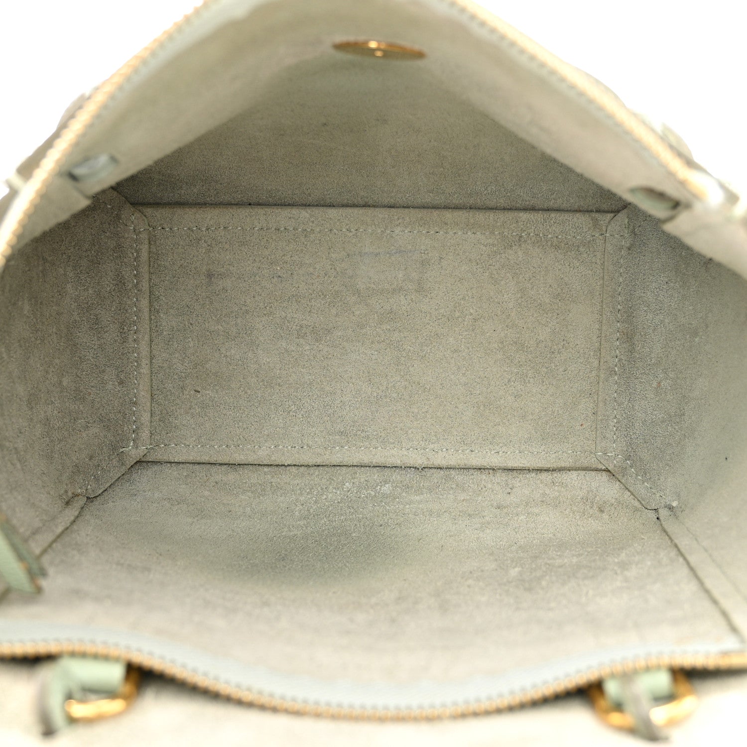 Celine Grained Calfskin Nano Belt Bag Jade 5 of 13