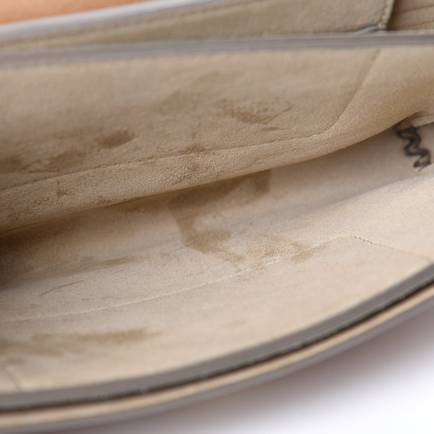 Ostrich Calfskin Small Faye Shoulder Bag Light Brown