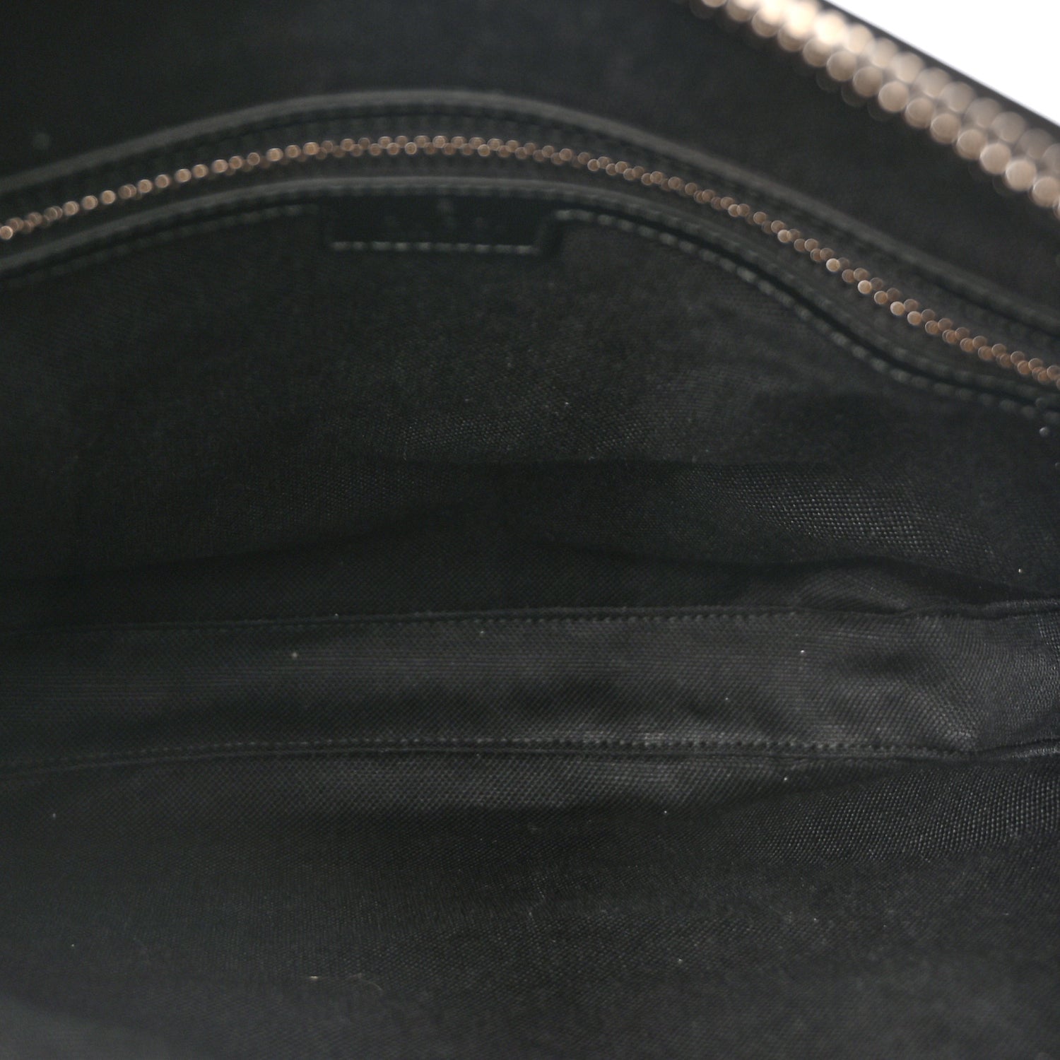 Gucci GG Supreme Monogram Appia Calfskin Web Large Messenger Bag Black Grey 4 of 8