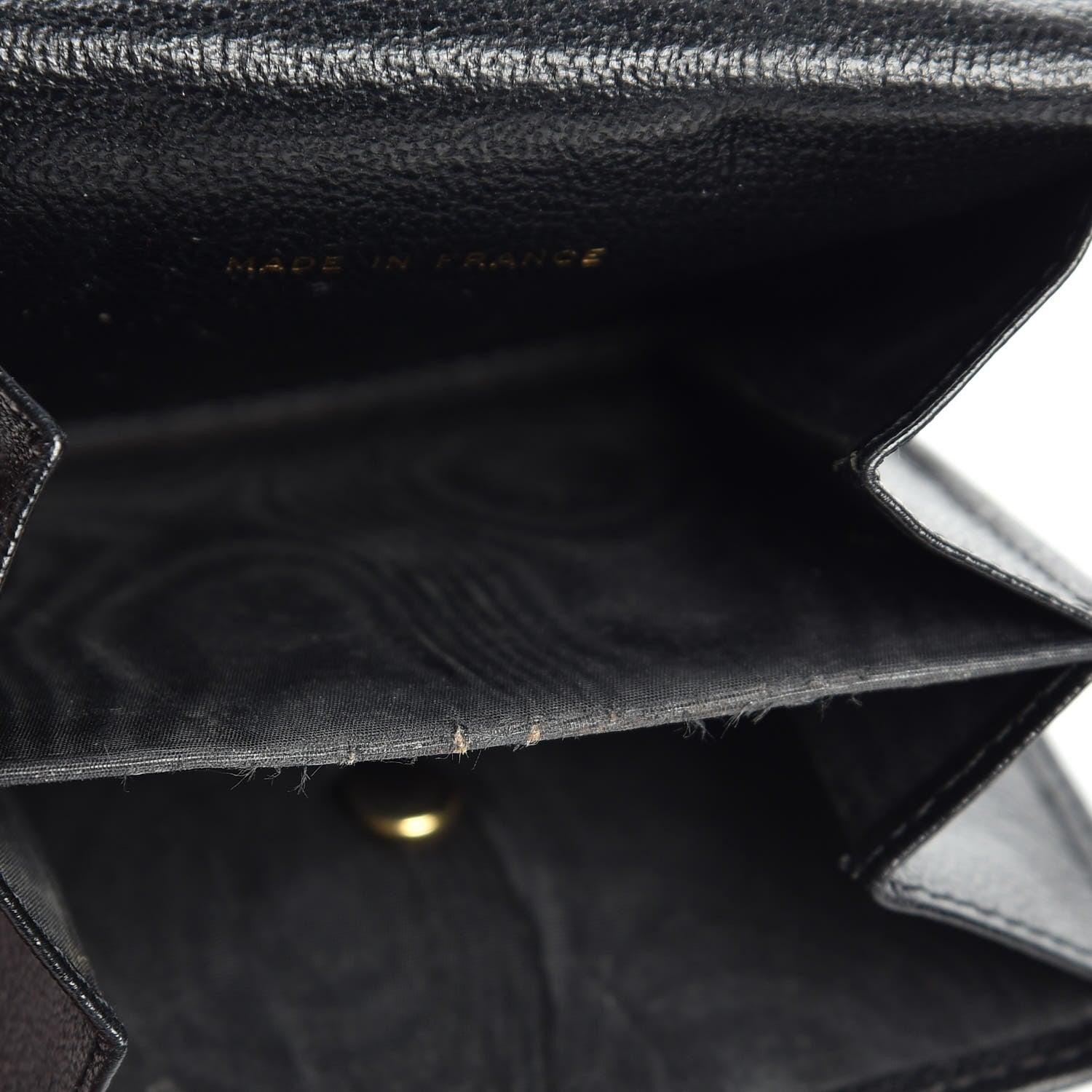 Chanel Goatskin Compact CC Flap Wallet Black 14 of 22