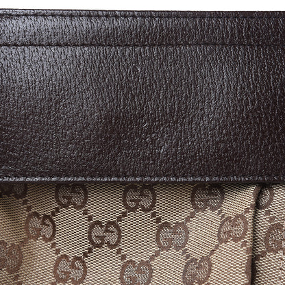 Gucci Monogram Web Belt Bag Dark Brown 10 of 10