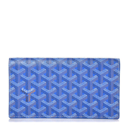 Goyard Goyardine Richelieu Wallet Sky Blue 1 of 7