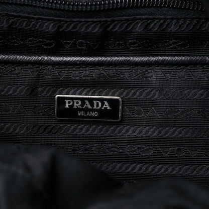 Prada Tessuto Nylon Vela Small Double Buckle Backpack Black 5 of 12