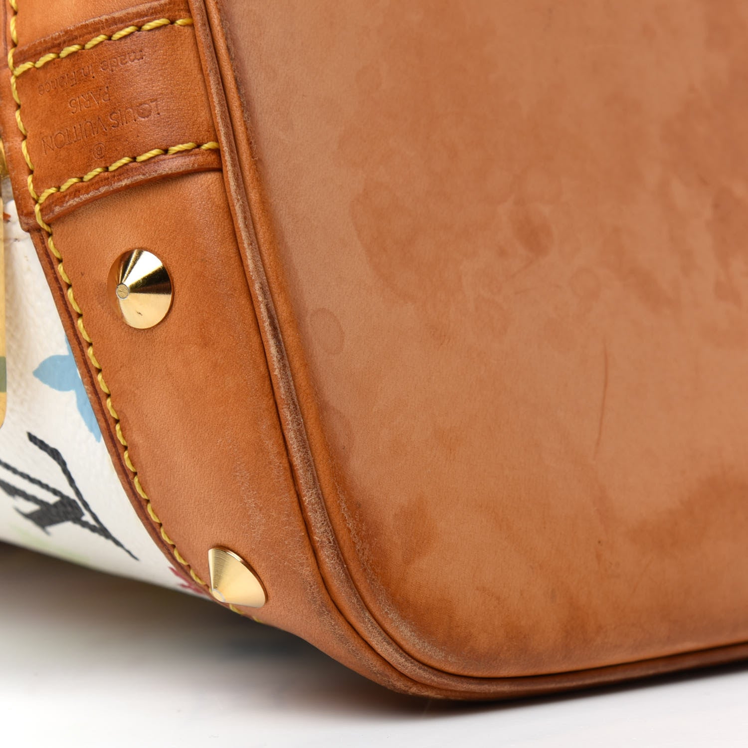 Louis Vuitton Monogram Multicolor Alma White 13 of 20