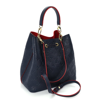 Louis Vuitton Empreinte Neonoe MM Marine Rouge 2 of 8