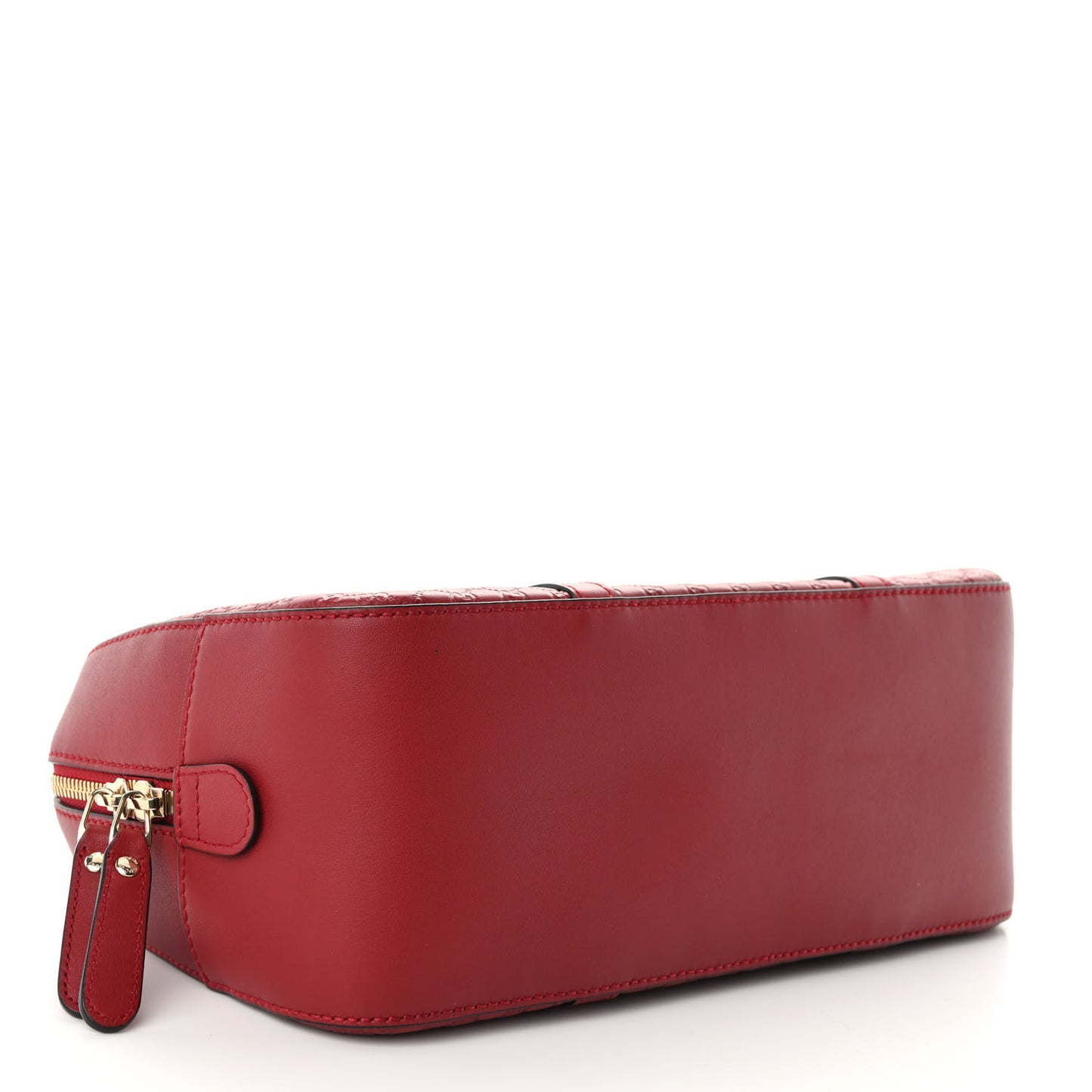 Soft Microguccissima Medium Crossbody Bag Rosso