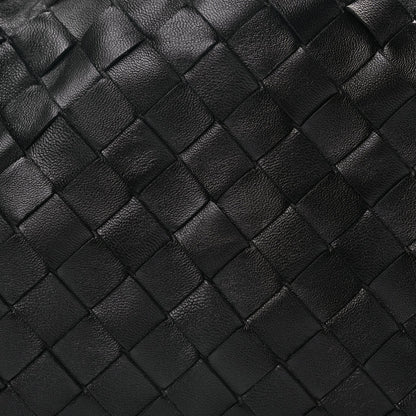Bottega Veneta Nappa Maxi Intrecciato The Pouch Oversized Clutch Black 8 of 8