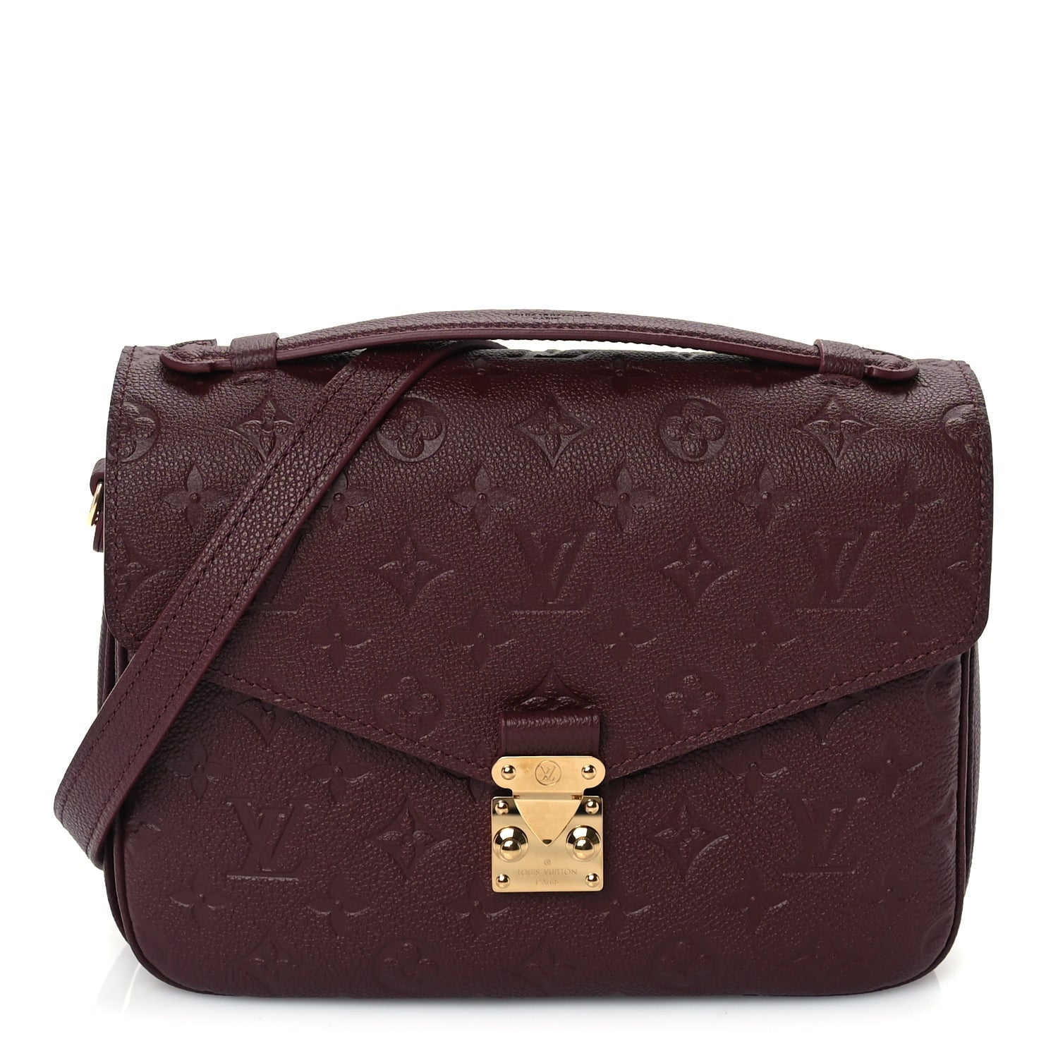 Louis Vuitton Empreinte Pochette Metis  Wine 1 of 8