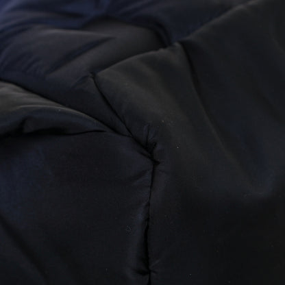 Chanel Nylon Embossed Small Doudoune Backpack Black Blue White 9 of 10