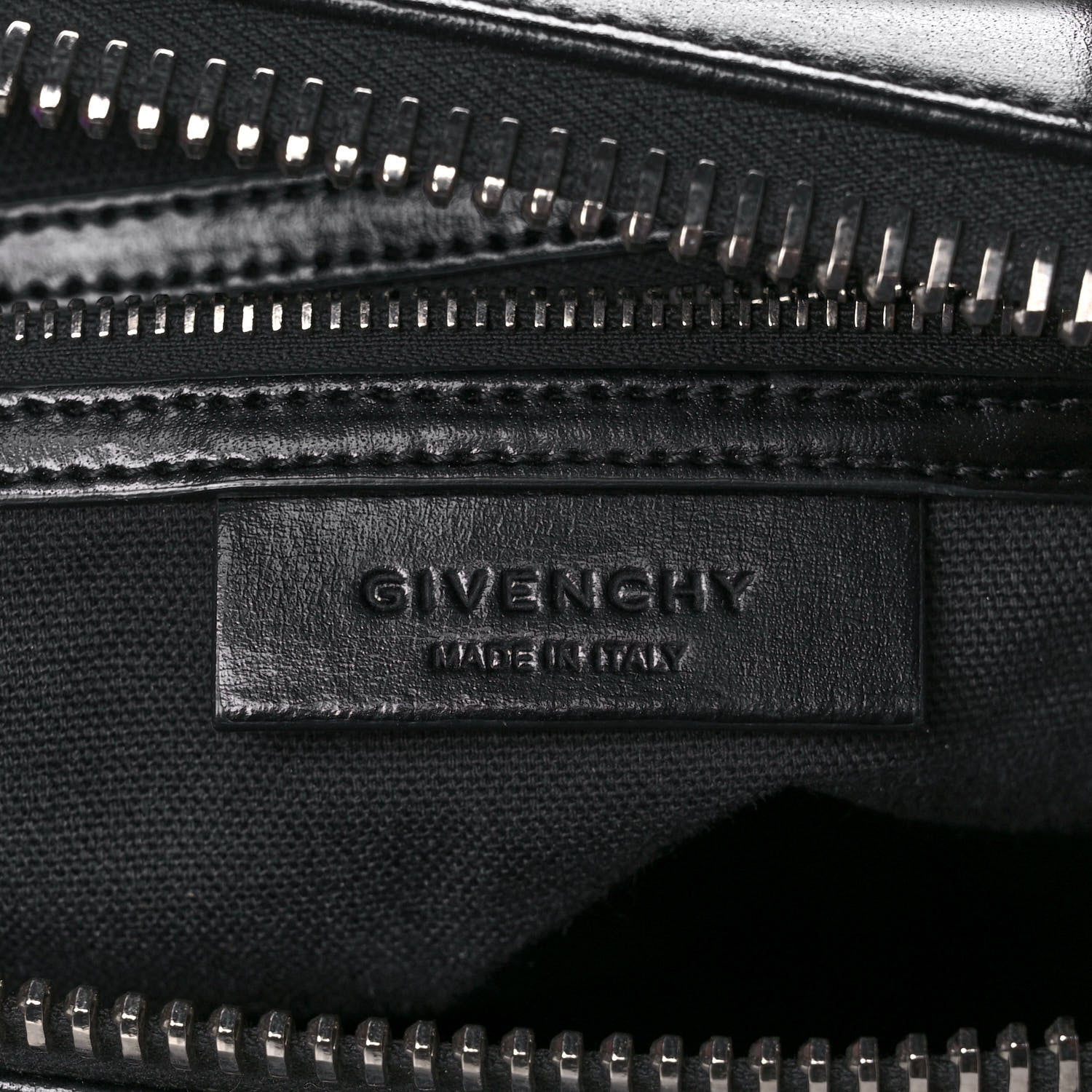 Givenchy Shiny Lord Calfskin Small Antigona Black 6 of 14
