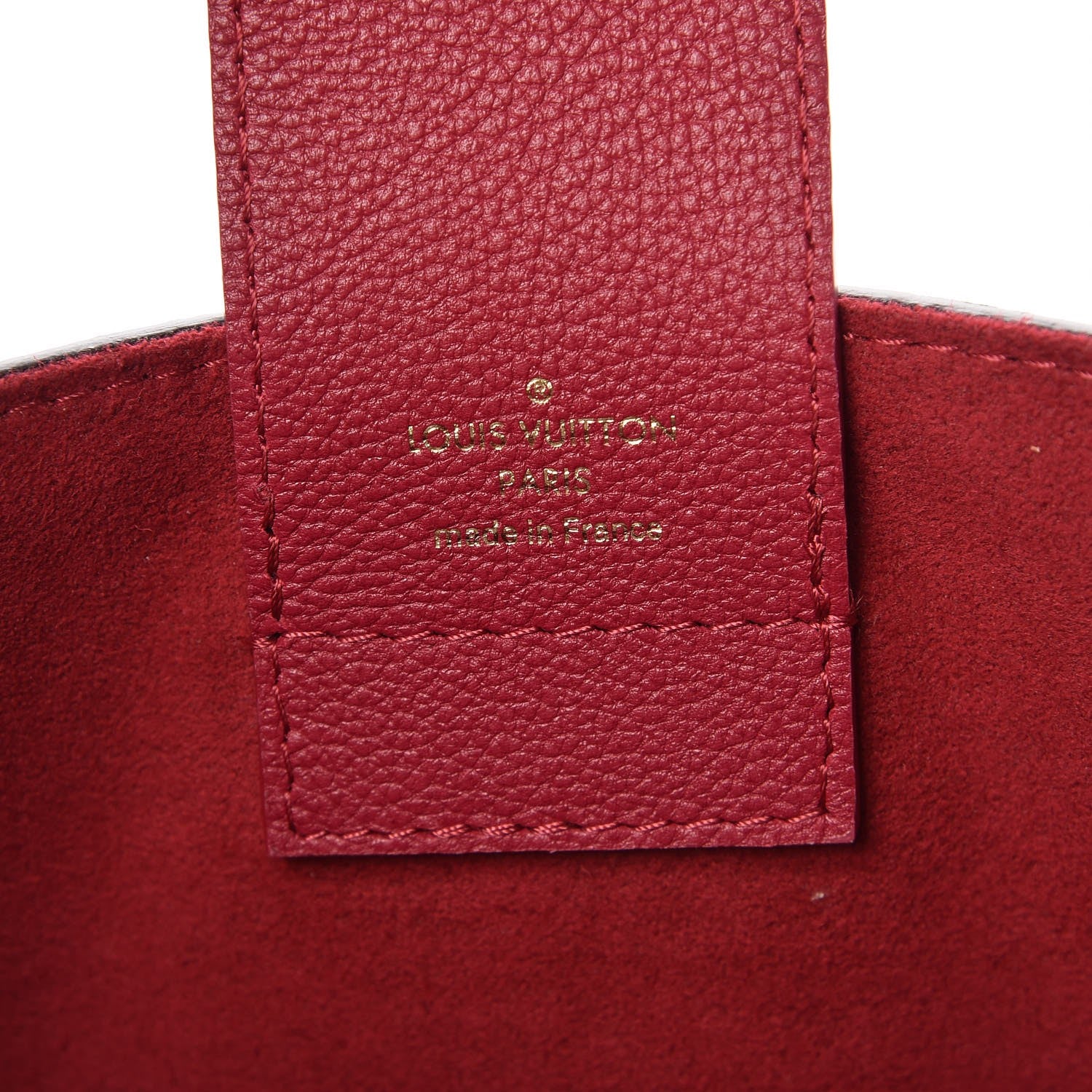 Louis Vuitton Damier Ebene LV Riverside Lie De Vin 5 of 5