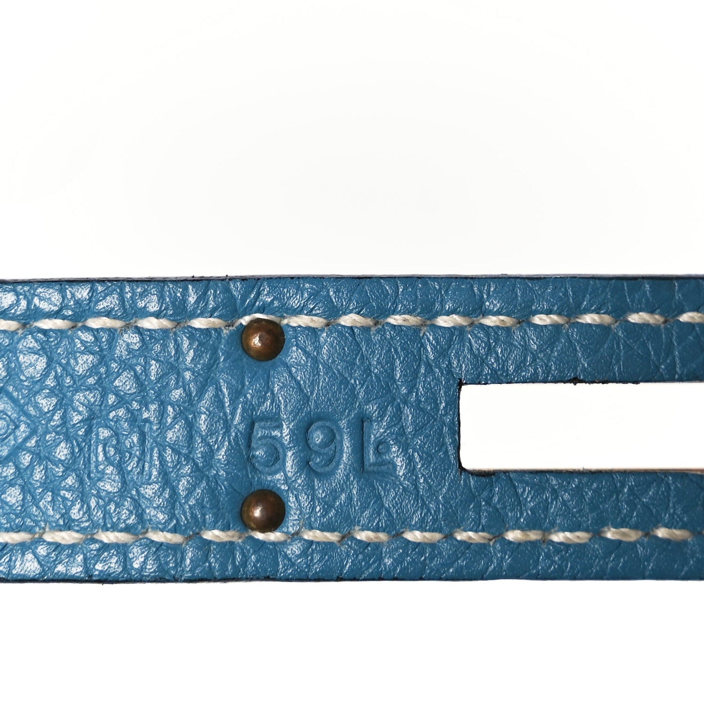 Togo Birkin 40 Blue Jean