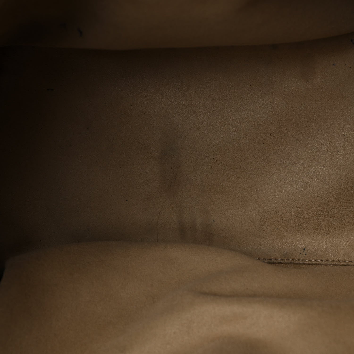 Celine Drummed Calfskin Mini Luggage Camel 14 of 15