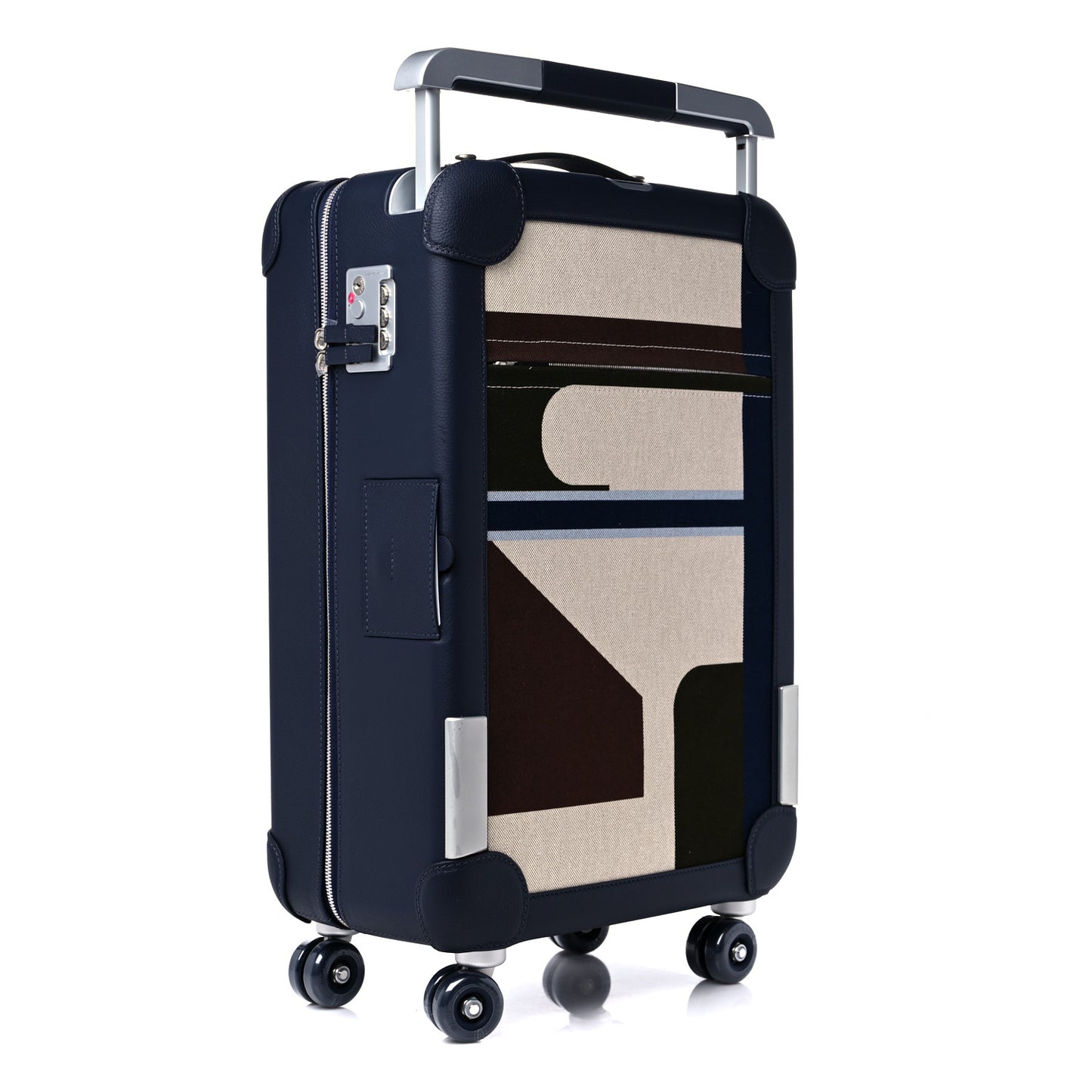 Canvas Taurillon Regate RMS Rolling Trolley Luggage Multicolor