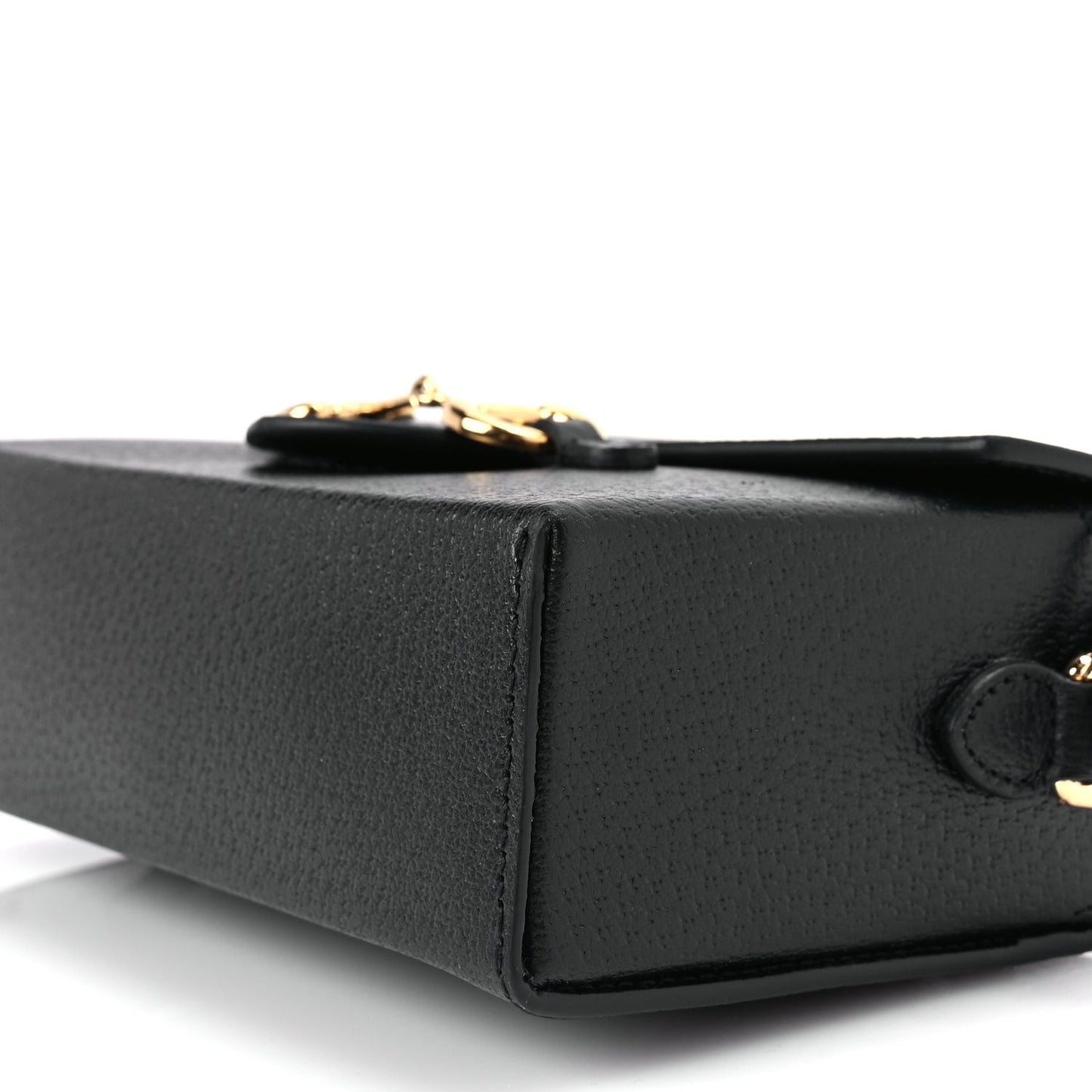 Calfskin Horsebit 1955 Shoulder Bag Black