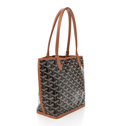Goyard Goyardine Reversible Mini Anjou Black Gold 5 of 18