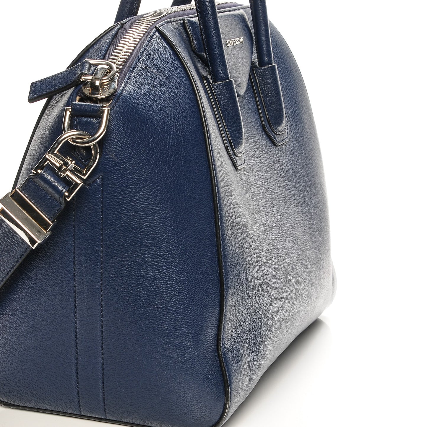 Sugar Goatskin Medium Antigona Night Blue