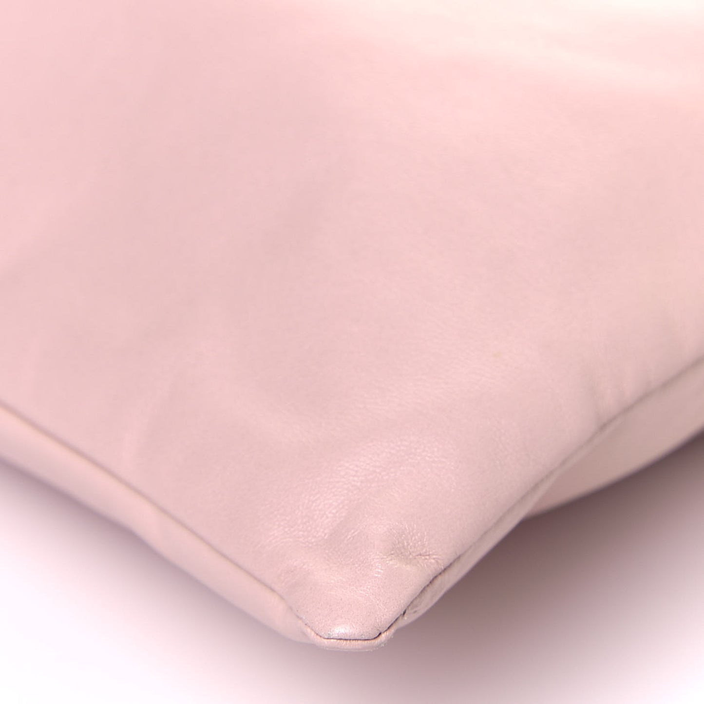 Soft Nappa Logo Medium Drawstring Pouch Bag Rosa Quarzo Black