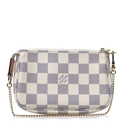 Louis Vuitton Damier Azur Mini Pochette Accessories 1 of 9