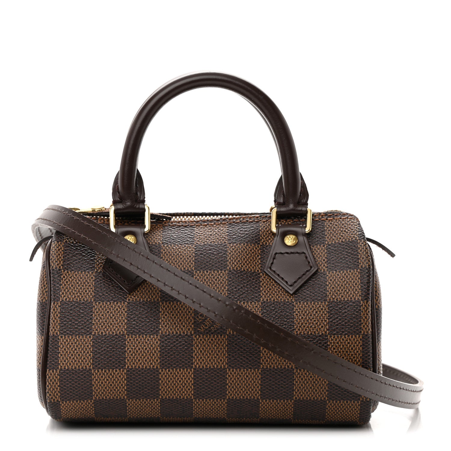 Louis Vuitton Damier Ebene Mini Sac HL Speedy 1 of 15
