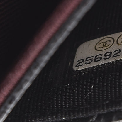 Chanel Caviar Quilted Flap Card Holder Black 8 of 9