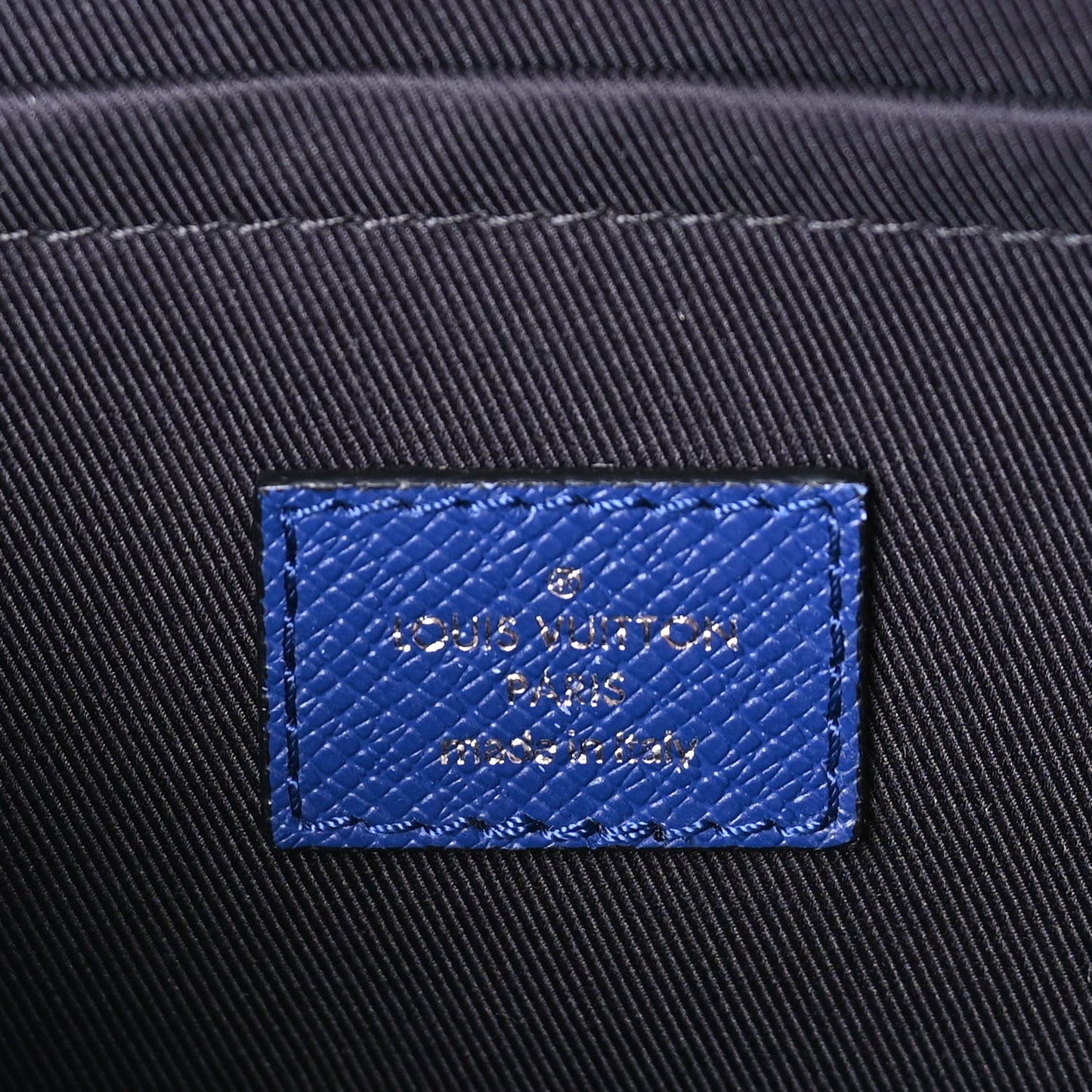 Taiga Monogram Outdoor Messenger  Cobalt