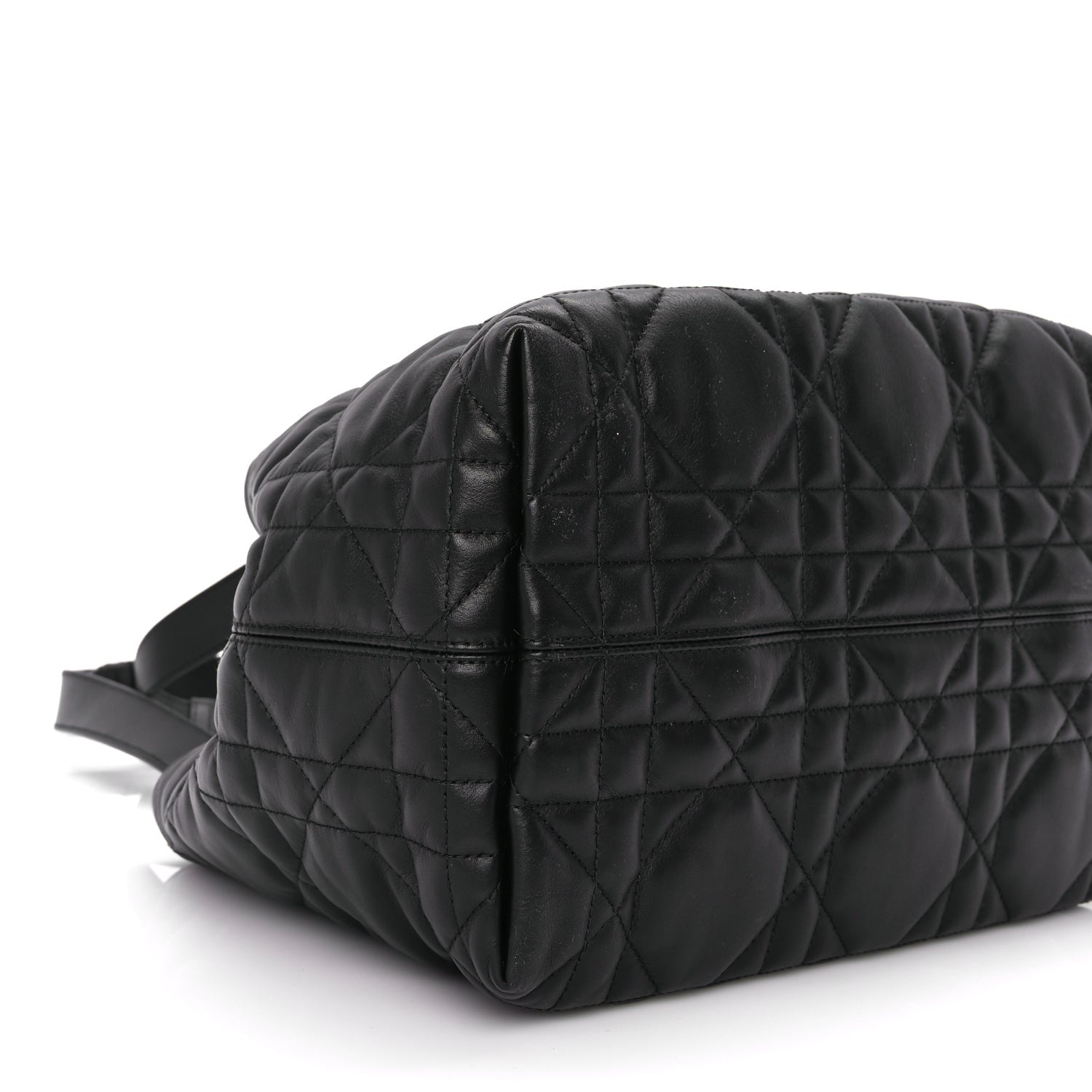 Christian Dior Calfskin Macrocannage Medium Toujours Black 8 of 9