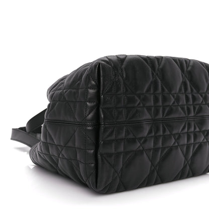 Christian Dior Calfskin Macrocannage Medium Toujours Black 8 of 9
