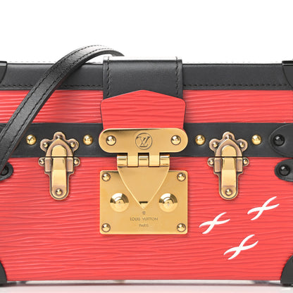 Louis Vuitton Epi Petite Malle Coquelicot 9 of 9