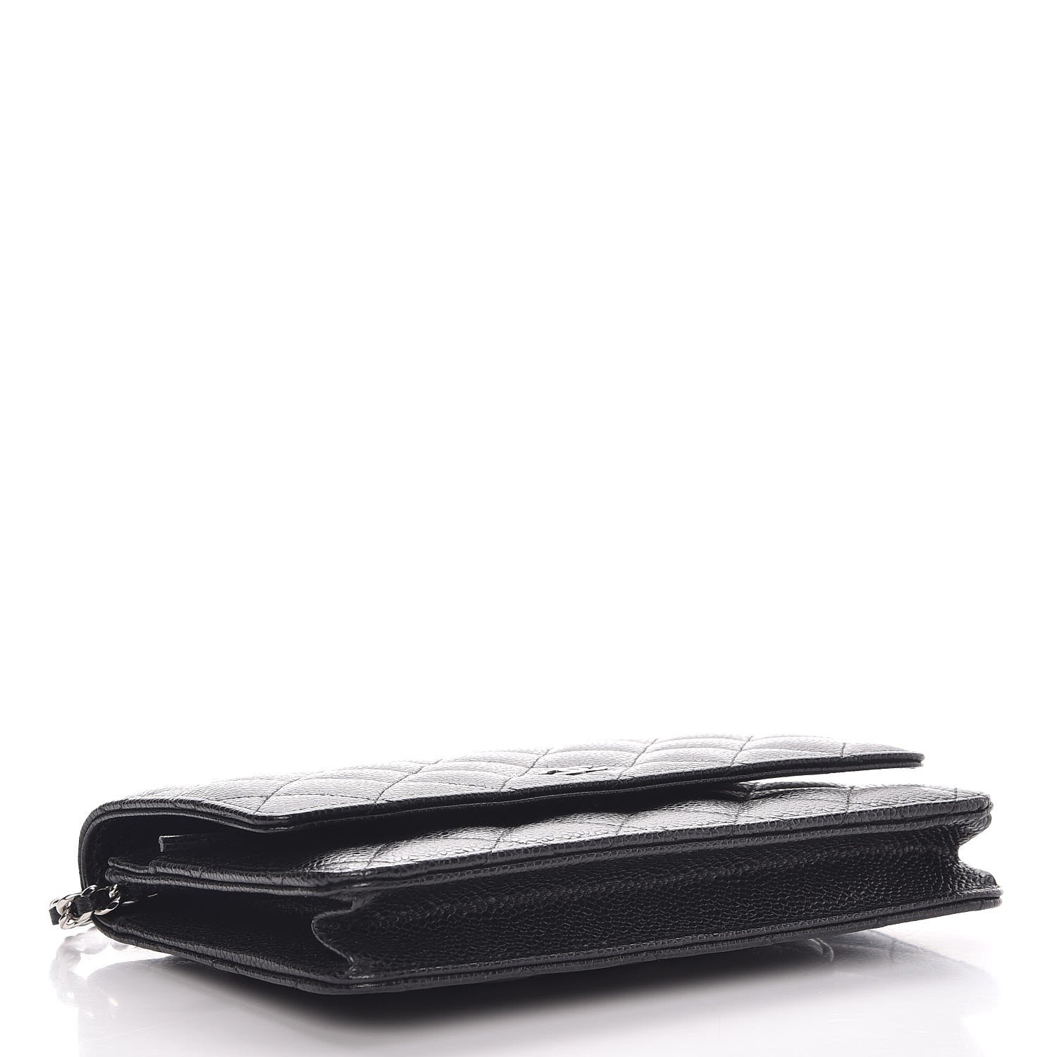Chanel Caviar Quilted Wallet On Chain WOC Black 4 of 10