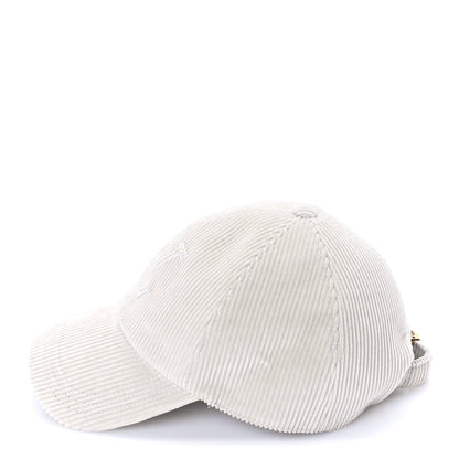 Louis Vuitton Corduroy LV Signature Cap M  Beige 3 of 6