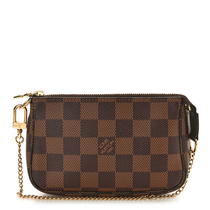 Louis Vuitton Damier Ebene Mini Pochette Accessories 1 of 10