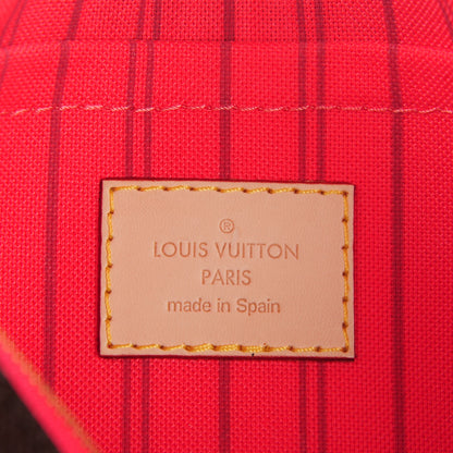 Louis Vuitton Monogram Neverfull MM GM Pochette Grenade 6 of 7