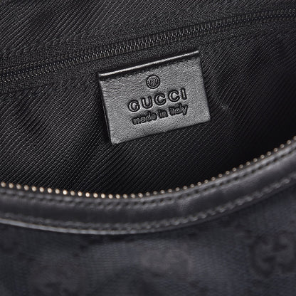 Gucci Monogram GG Small Clasp Hobo Black 6 of 7