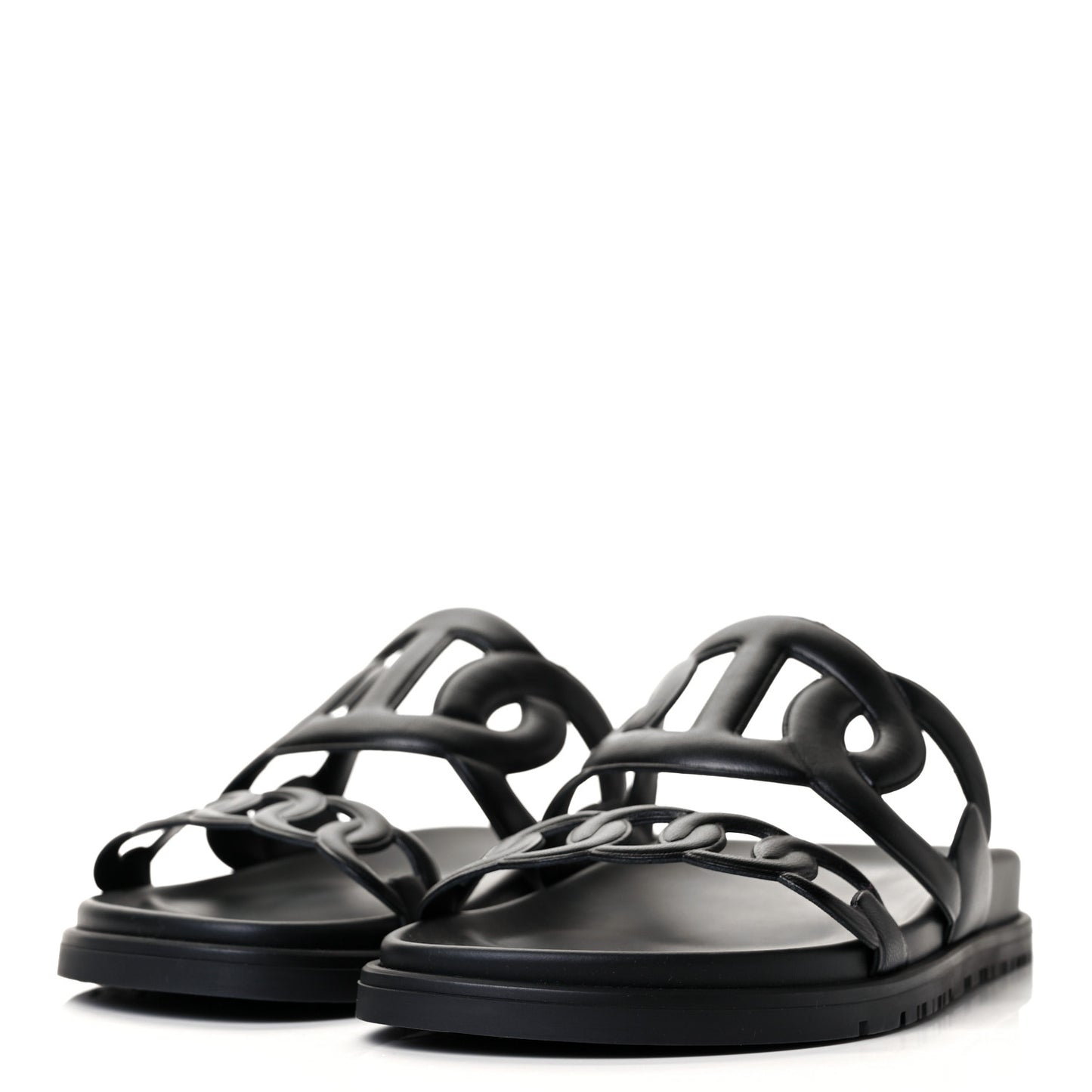 Nappa Extra Sandals 37 Black
