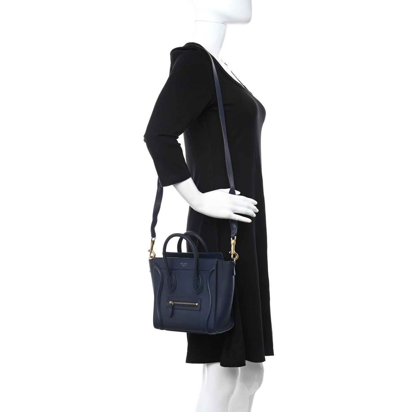 Smooth Calfskin Nano Luggage Ink