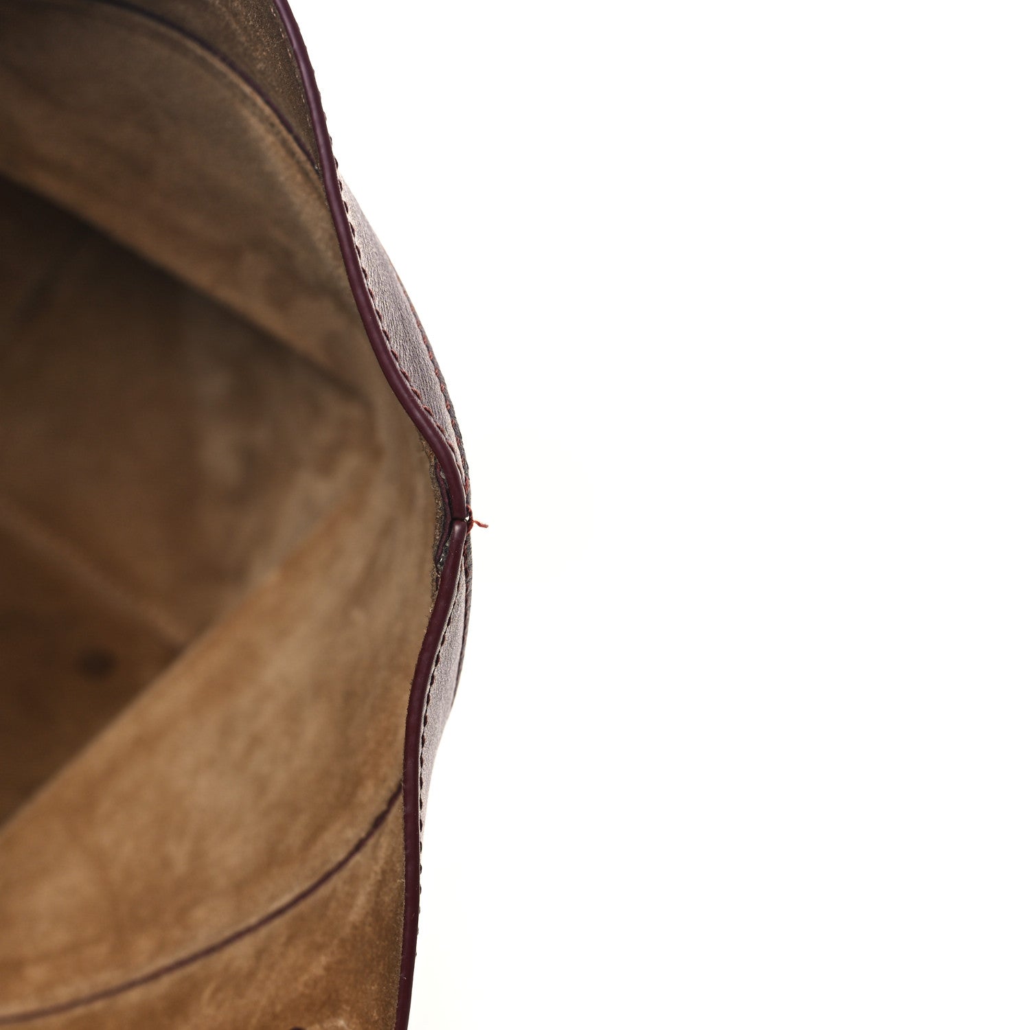 Loewe Shiny Calfskin Medium Puzzle Fold Tote Dark Burgundy 11 of 12