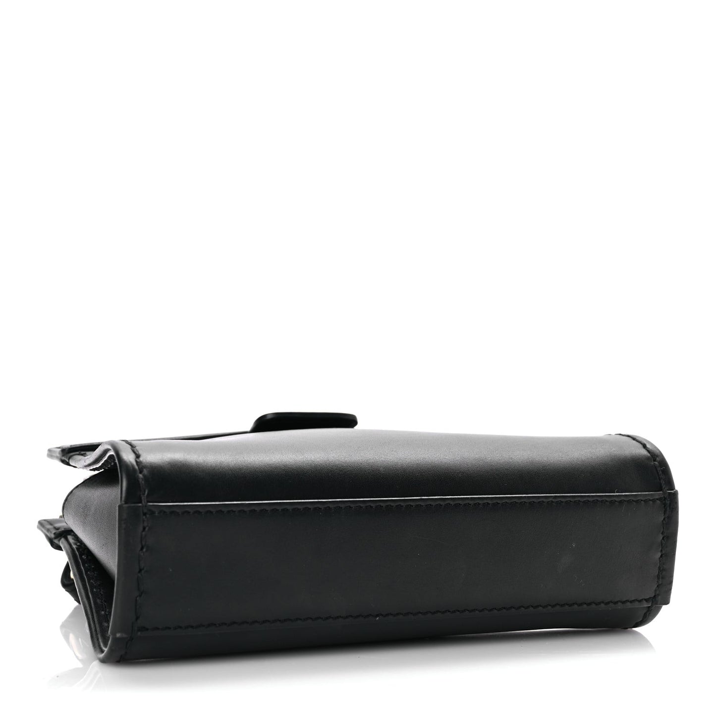 Calfskin Mini Edith Crossbody Black