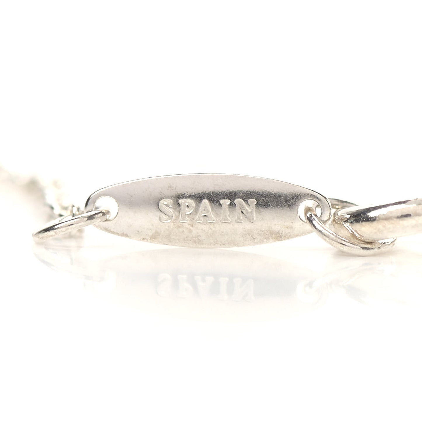 Sterling Silver Elsa Peretti Letter J Pendant Necklace
