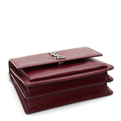 Saint Laurent Calfskin Medium Monogram Sunset Palissandre 3 of 8