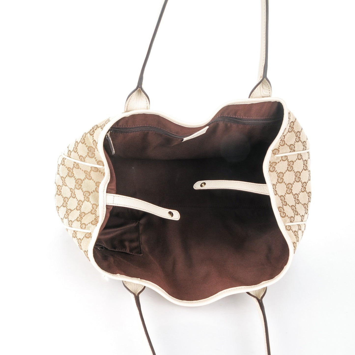 Monogram Medium Princy Tote Off White