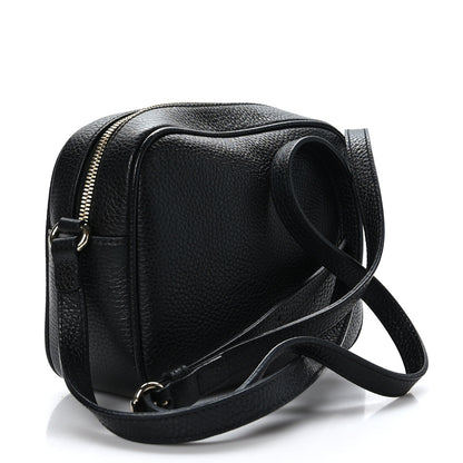 Gucci Pebbled Calfskin Small Soho Disco Bag Black 3 of 10