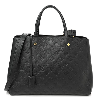 Louis Vuitton Empreinte Montaigne GM Black 1 of 13