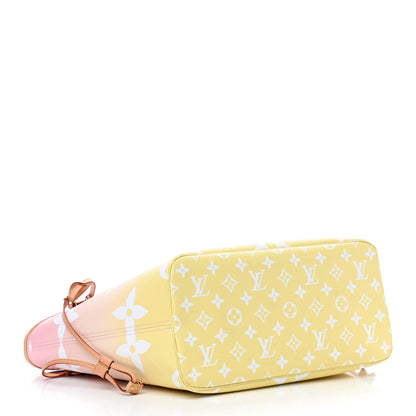 Louis Vuitton Monogram Giant By The Pool Neverfull MM Light Pink 4 of 8