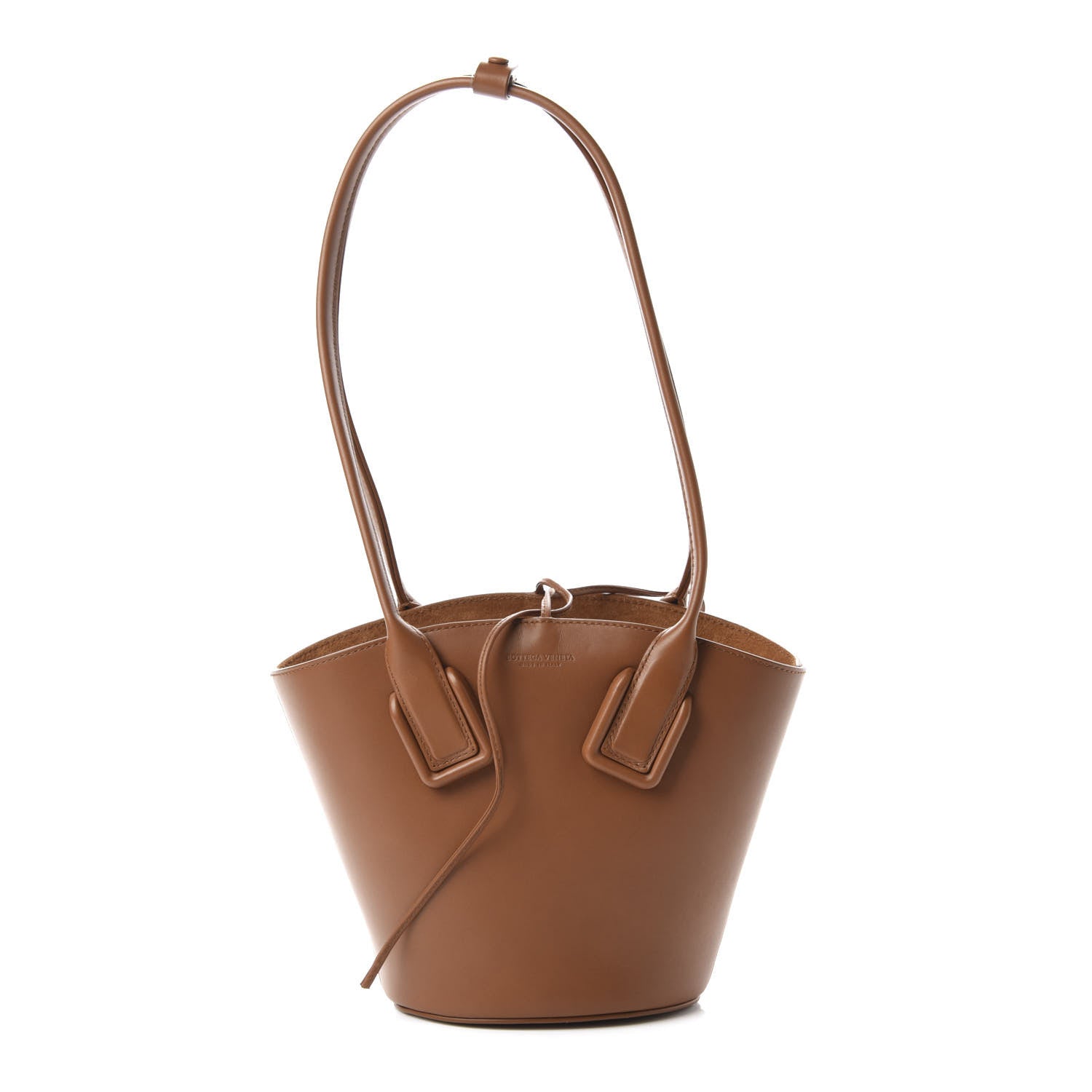 Bottega Veneta Calfskin Small Basket Tote Clay 1 of 9