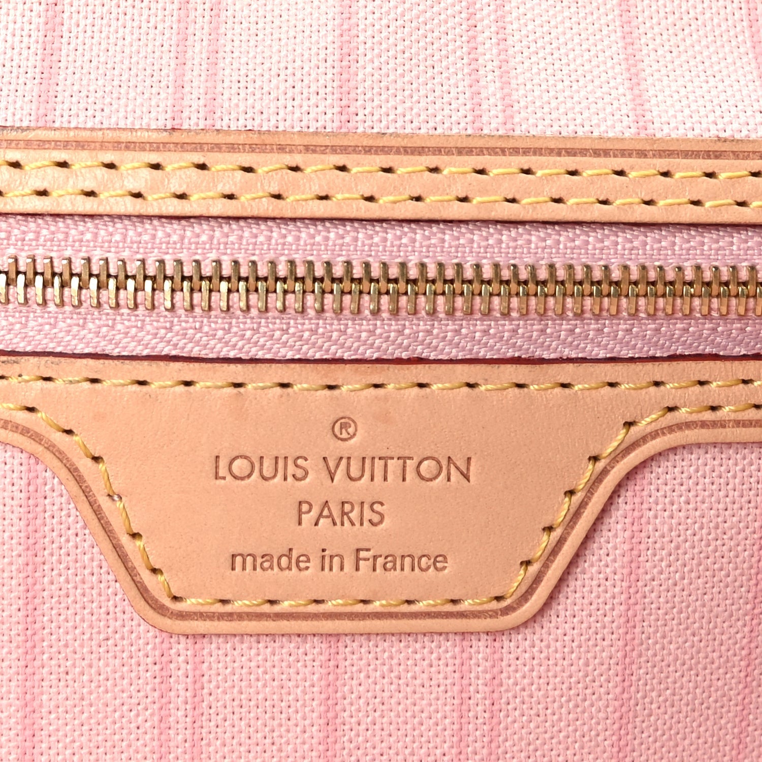 Louis Vuitton Damier Azur Neo Neverfull Rose Ballerine 5 of 8