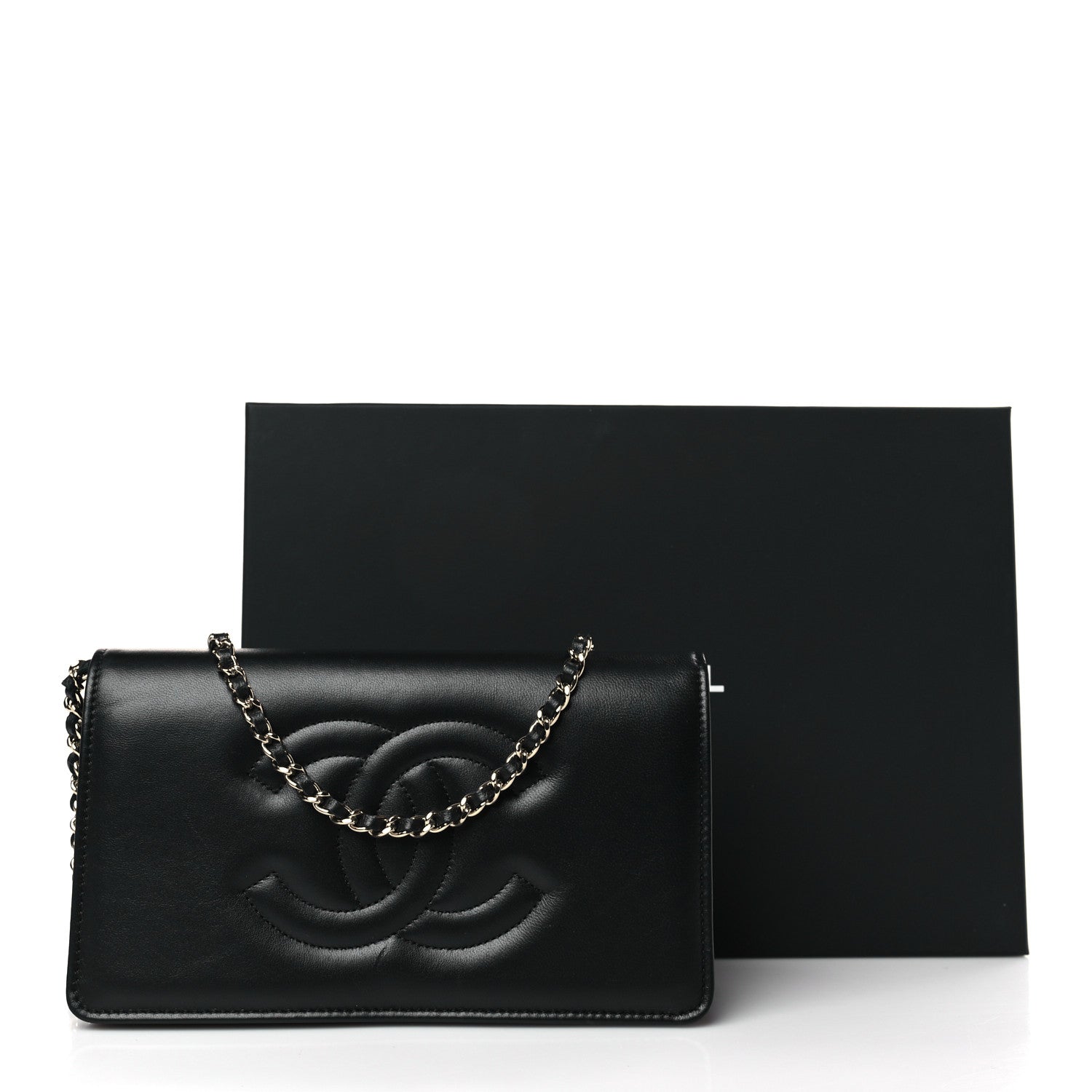 Chanel Lambskin Timeless CC Wallet on Chain WOC 11 of 11