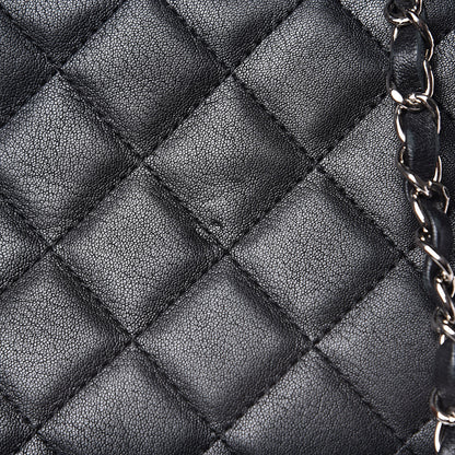 Chanel Grained Calfskin Quilted Small CC Box Flap Black 13 of 14