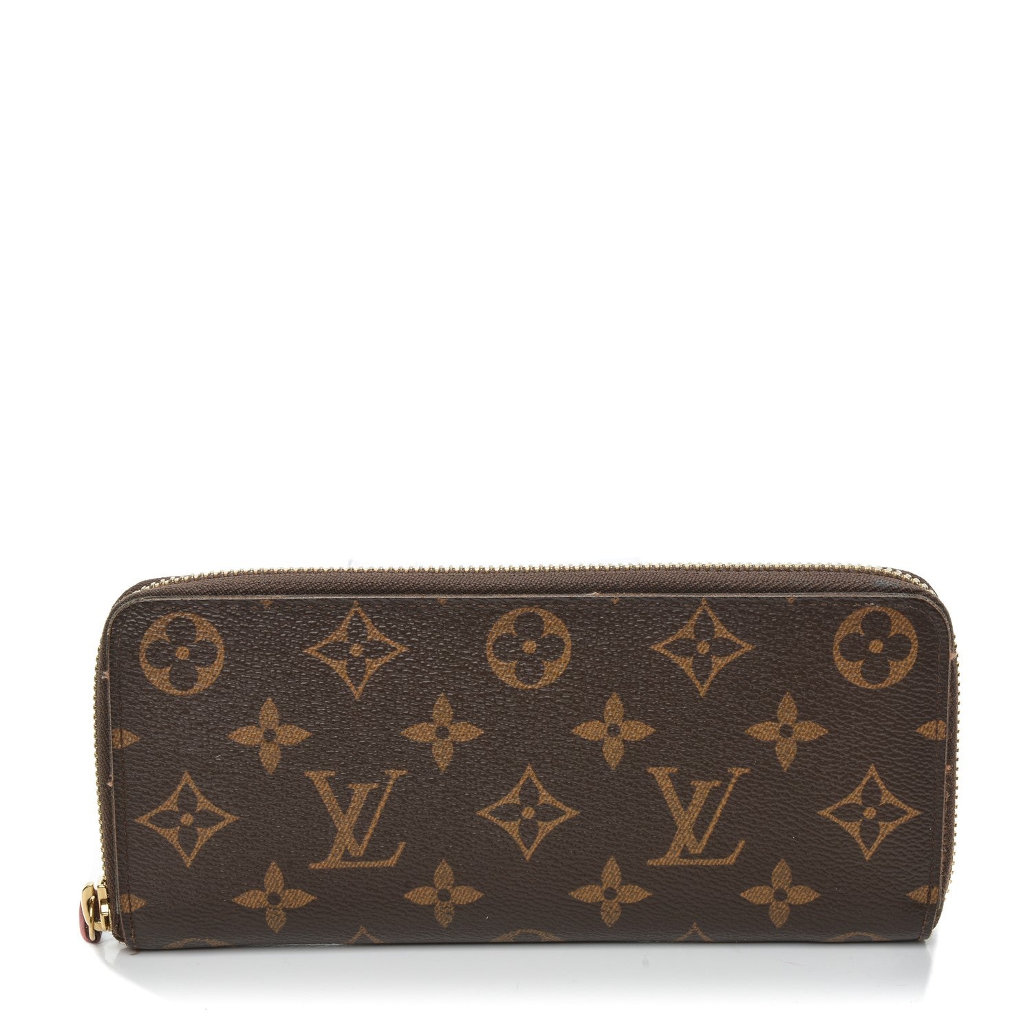 Louis Vuitton Monogram Clemence Wallet Fuchsia 1 of 6